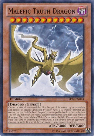 Malefic Truth Dragon [SP14-EN044] Common - for just $0.25! 