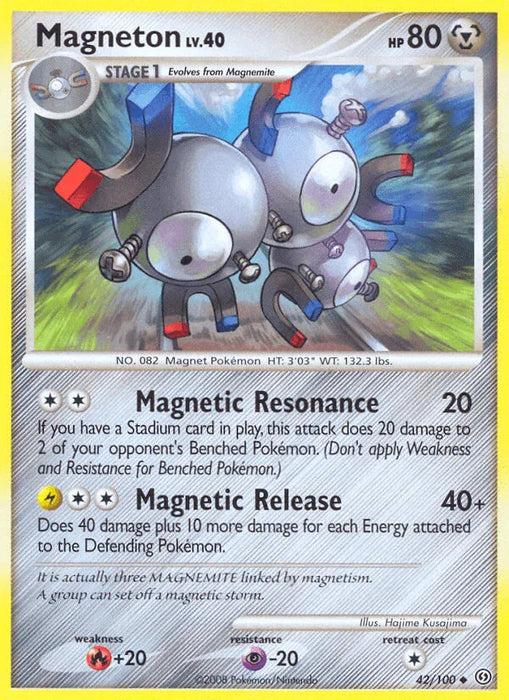 Magneton (42/100) [Diamond & Pearl: Stormfront] - for just $0.30! 