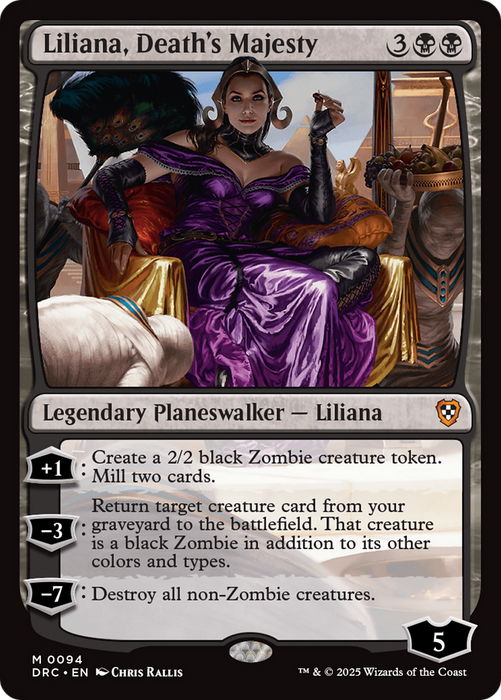 Liliana, Death's Majesty (DRC-094) - Commander: Aetherdrift - for just $0.10! 