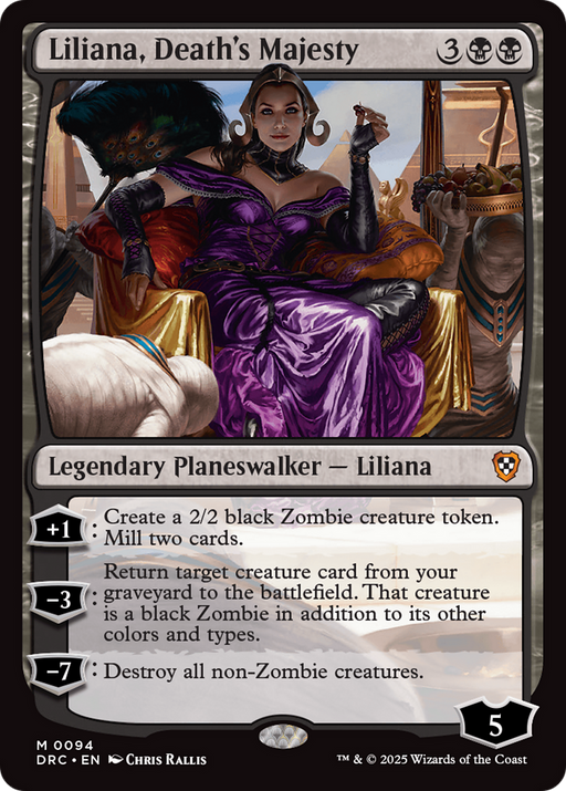 Liliana, Death's Majesty (DRC-094) - Commander: Aetherdrift - for just $0.10! 