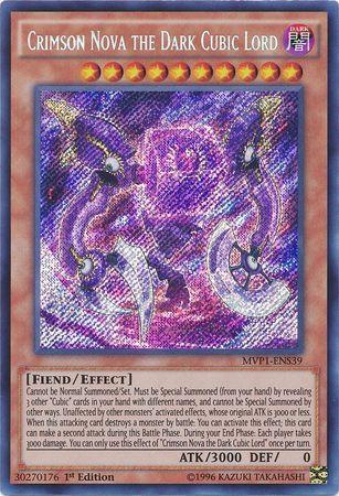 Crimson Nova the Dark Cubic Lord [MVP1-ENS39] Secret Rare - for just $0.30! 