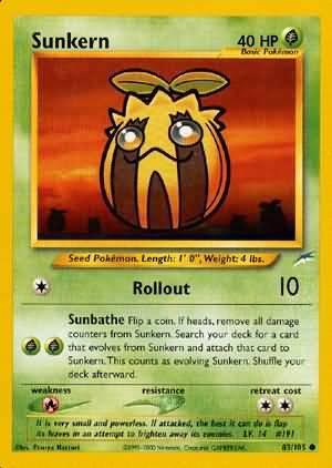 Sunkern (83/105) [Neo Destiny Unlimited] - for just $0.30! 