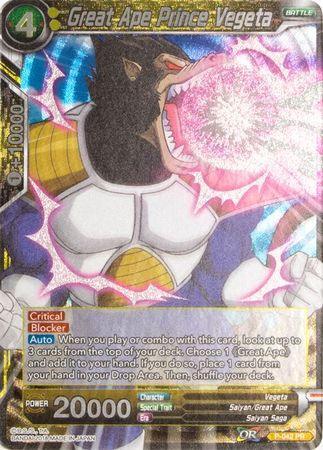 Great Ape Prince Vegeta (P-042) [Promotion Cards] - for just $0.15! 