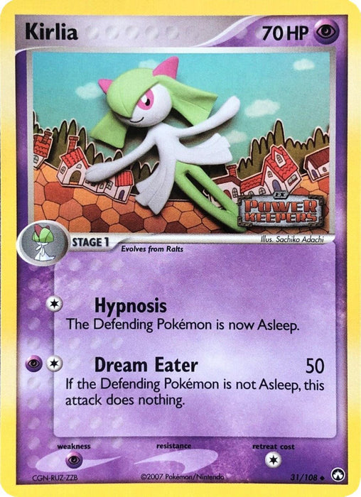 Kirlia (31/108) (Stamped) [EX: Power Keepers] - for just $10! 