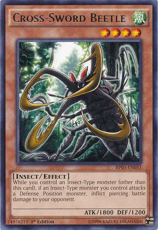 Cross-Sword Beetle [BP03-EN053] Rare - for just $0.10! 