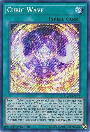 Cubic Wave [MVP1-ENS42] Secret Rare - for just $0.15! 