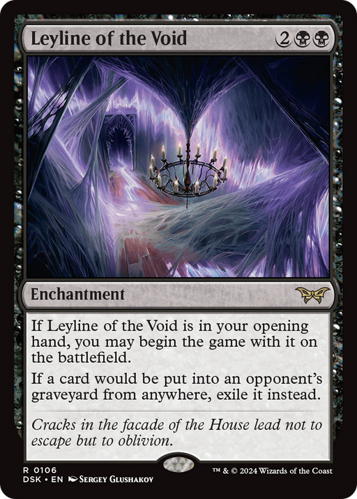 Leyline of the Void (DSK-106) - Duskmourn: House of Horror Foil - for just $0.22! 