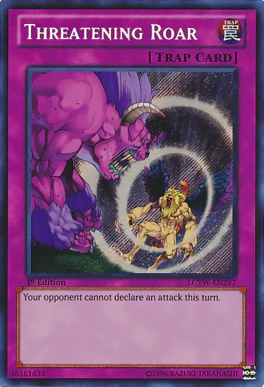 Threatening Roar [LCYW-EN297] Secret Rare - for just $4.05! 