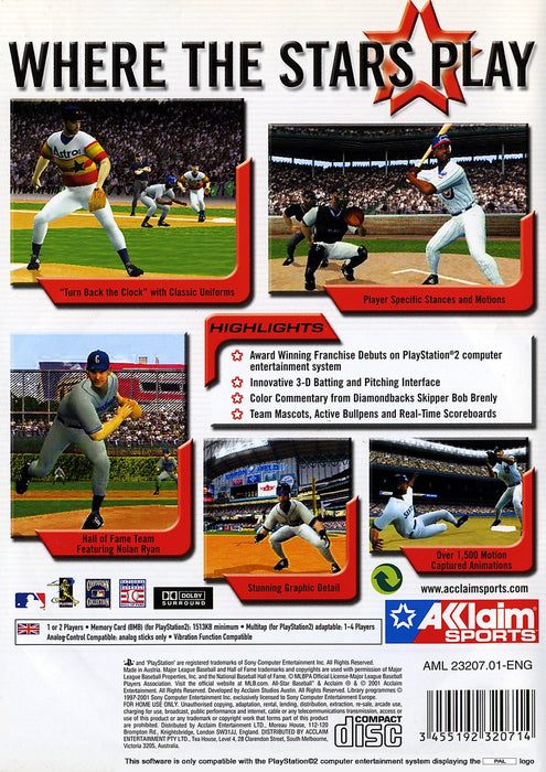 All-Star Baseball 2002 – PlayStation 2 (PS2) - for just $3.99! 