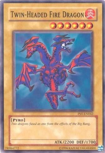 Twin-Headed Fire Dragon [PSV-EN042] Common - for just $0.20! 