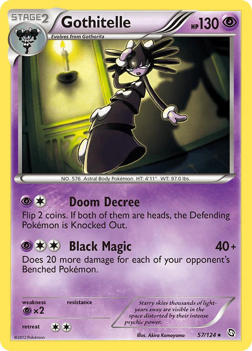 Gothitelle (57/124) [Black & White: Dragons Exalted] - for just $0.35! 