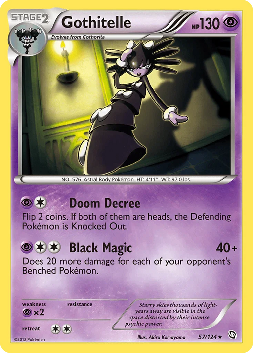 Gothitelle (57/124) [Black & White: Dragons Exalted] - for just $0.35! 