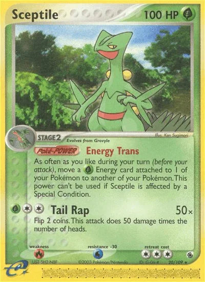 Sceptile (20/109) [EX: Ruby & Sapphire] - for just $3.50! 