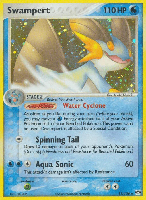 Swampert (11/106) [EX: Emerald] - for just $32.15! 