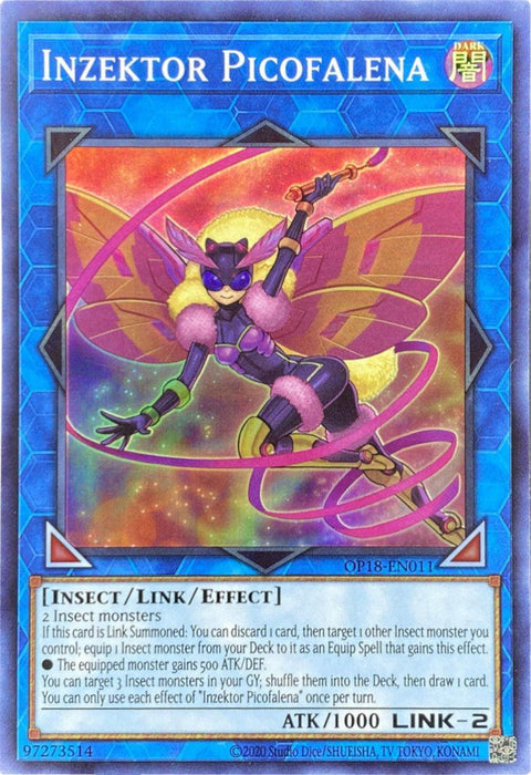 Inzektor Picofalena [OP18-EN011] Super Rare - for just $0.10! 