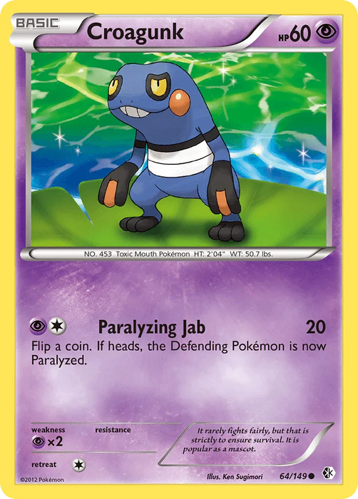 Croagunk (64/149) [Black & White: Boundaries Crossed] - for just $0.15! 