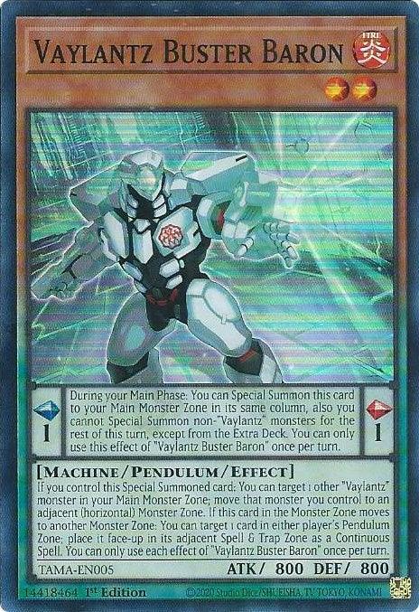 Vaylantz Buster Baron [TAMA-EN005] Super Rare - for just $0.10! 