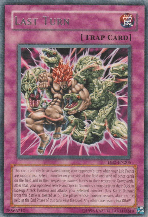 Last Turn [DB2-EN206] Rare - for just $1.75! 