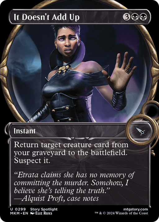 It Doesn't Add Up (MKM-299) - Murders at Karlov Manor: (Showcase) - for just $0.04! 