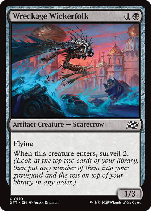Wreckage Wickerfolk (DFT-110) - Aetherdrift Foil - for just $0.06! 