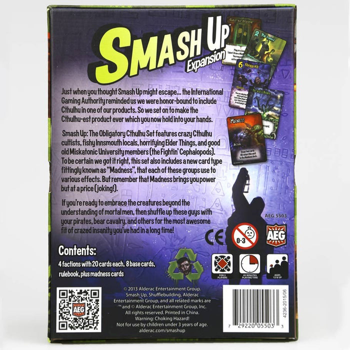 Smash Up Expansion: The Obligatory Cthulhu Set - for just $24.99! 