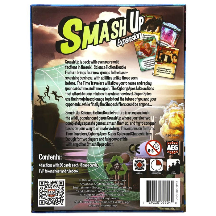 Smash Up Expansion: Science Fiction Double Feature - for just $24.99! 