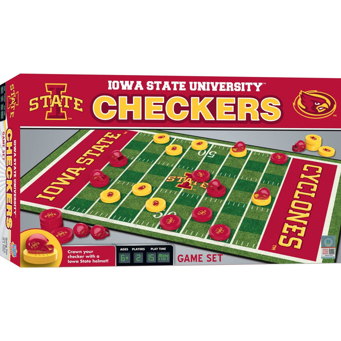 Iowa State Cyclones Checkers Board Game - for just $19.99! 