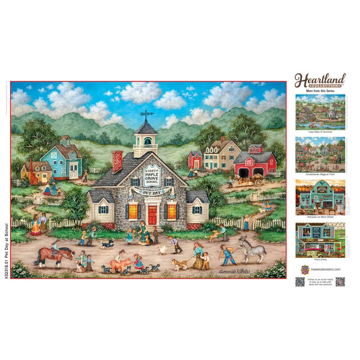 Heartland - Pet Day at School 500 Piece Jigsaw Puzzle - for just $14.99! 