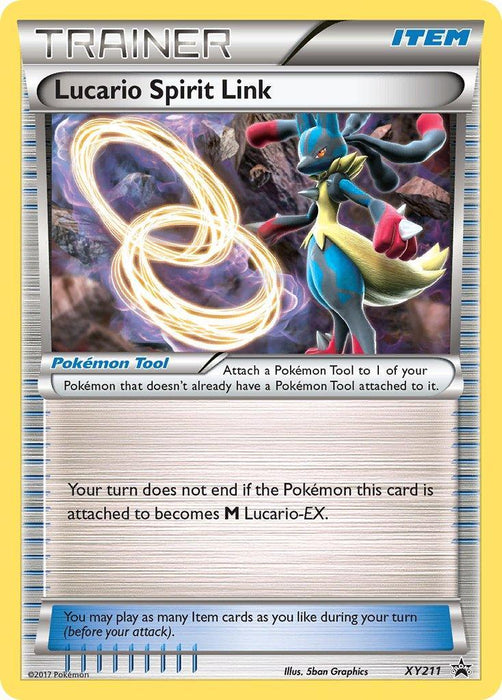 Lucario Spirit Link (XY211) [XY: Black Star Promos] - for just $1.05! 