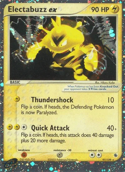 Electabuzz ex (97/109) [EX: Ruby & Sapphire] - for just $22.50! 
