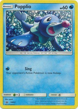 Popplio (SM03) (General Mills Promo) [Sun & Moon: Black Star Promos] - for just $0.65! 