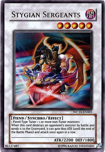Stygian Sergeants [WC10-EN003] Ultra Rare - for just $0.25! 