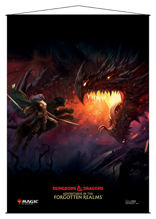 Ultra PRO: Wall Scroll - Adventures in the Forgotten Realms (Drizzt) - for just $0! 