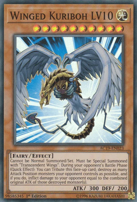 Winged Kuriboh LV10 [AC19-EN023] Super Rare - for just $4.05! 