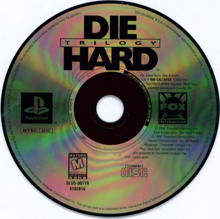 Die Hard Trilogy [Greatest Hits] – PlayStation 1 (PS1) - for just $0! 