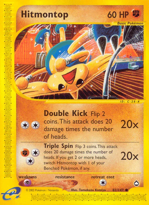 Hitmontop (82/147) [Aquapolis] - for just $2.95! 