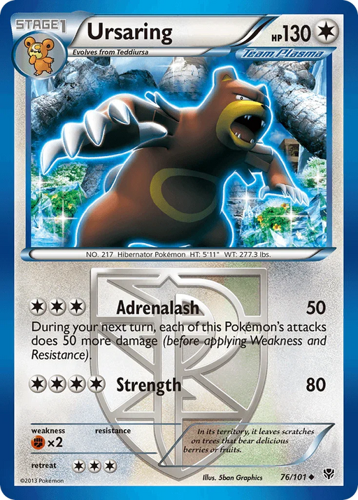 Ursaring (76/101) [Black & White: Plasma Blast] - for just $0.20! 