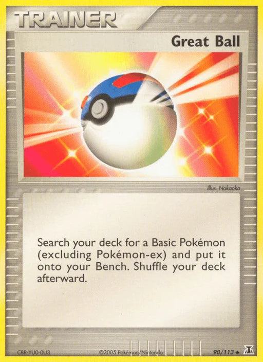 Great Ball (90/113) [EX: Delta Species] - for just $0.30! 