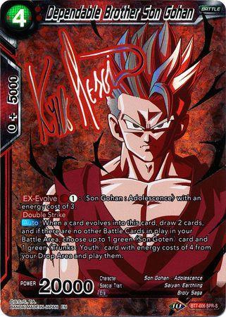 Dependable Brother Son Gohan (SPR Signature) (BT7-006) [Assault of the Saiyans] - for just $116! 