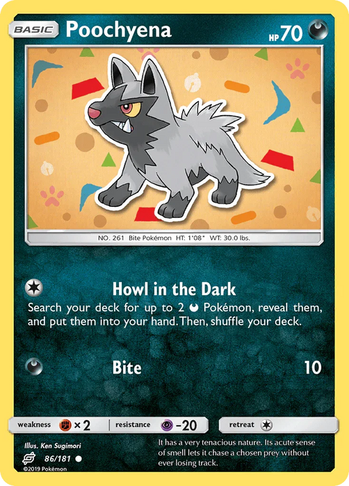 Poochyena (86/181) [Sun & Moon: Team Up] - for just $0.10! 