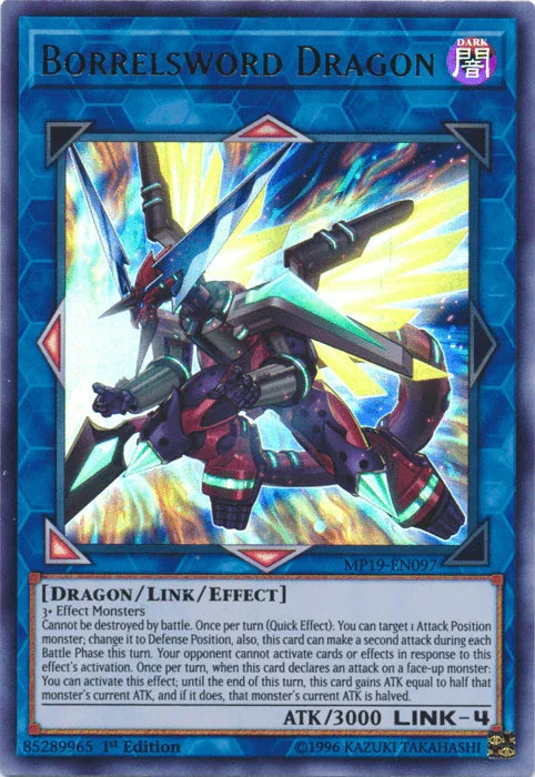 Borrelsword Dragon [MP19-EN097] Ultra Rare - for just $0.50! 