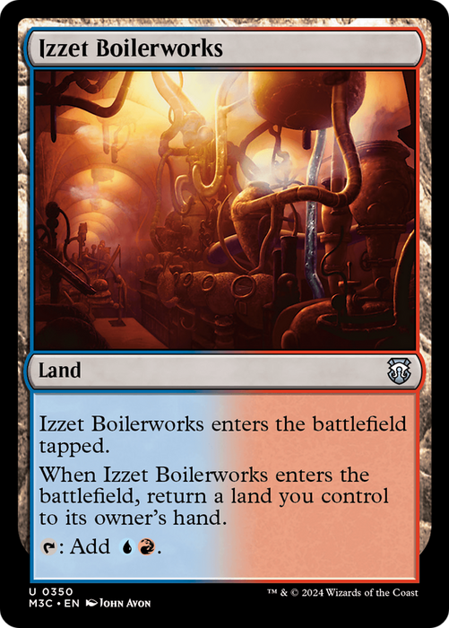 Izzet Boilerworks (M3C-350) - Modern Horizons 3 Commander - for just $0.11! 