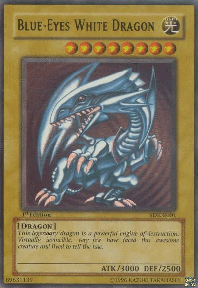 Blue-Eyes White Dragon [SDK-E001] Ultra Rare - for just $0.10! 