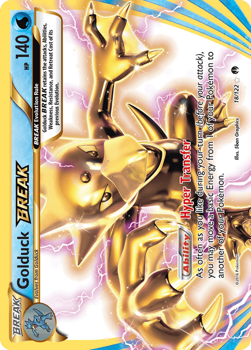 Golduck BREAK (18/122) [XY: BREAKpoint] - for just $1.65! 