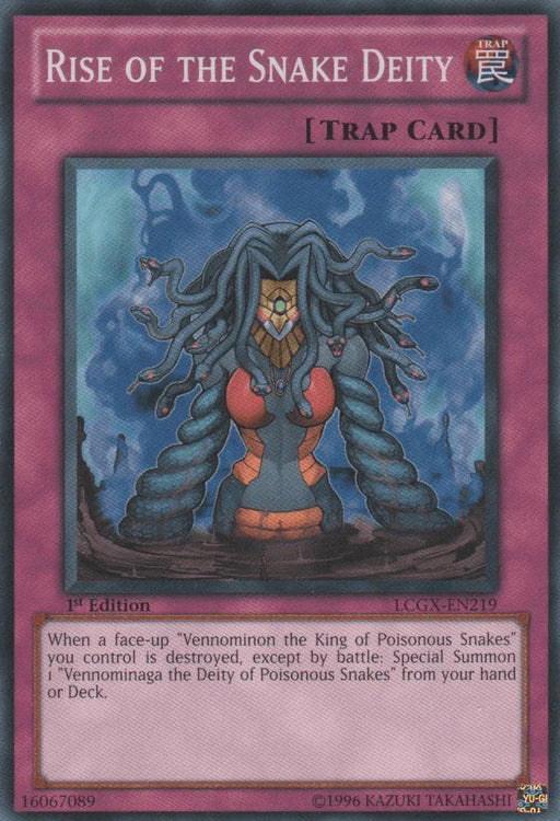 Rise of the Snake Deity [LCGX-EN219] Common - for just $0.10! 