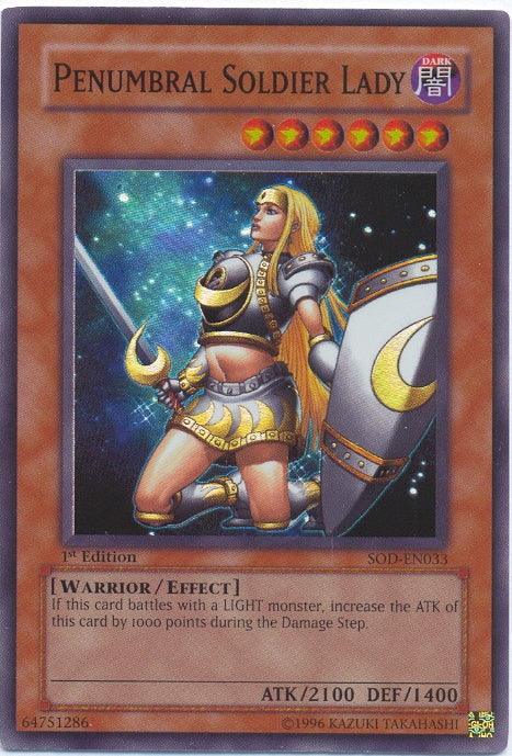 Penumbral Soldier Lady [SOD-EN033] Super Rare - for just $0.30! 