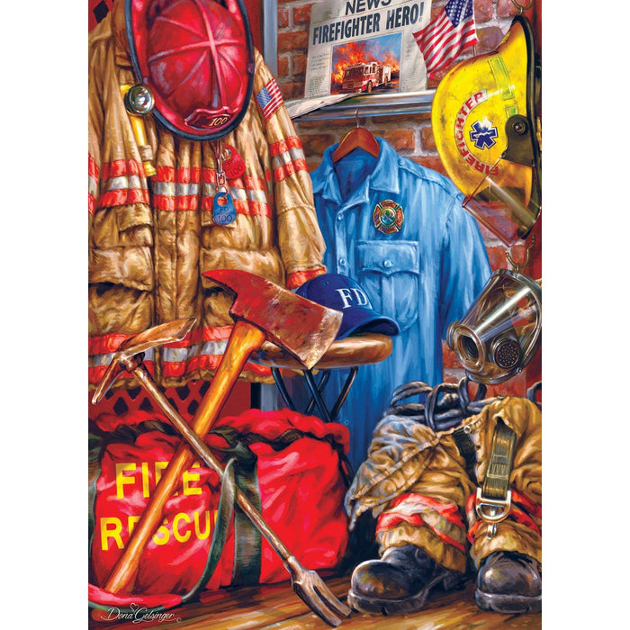 Hometown Heroes - Fire and Rescue 1000 Piece Jigsaw Puzzle - for just $16.99! 