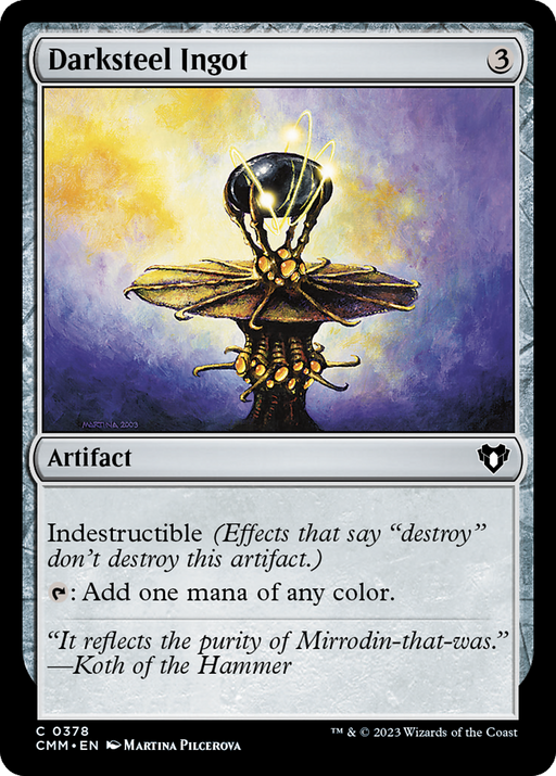 Darksteel Ingot (CMM-378) - Commander Masters - for just $0.06! 