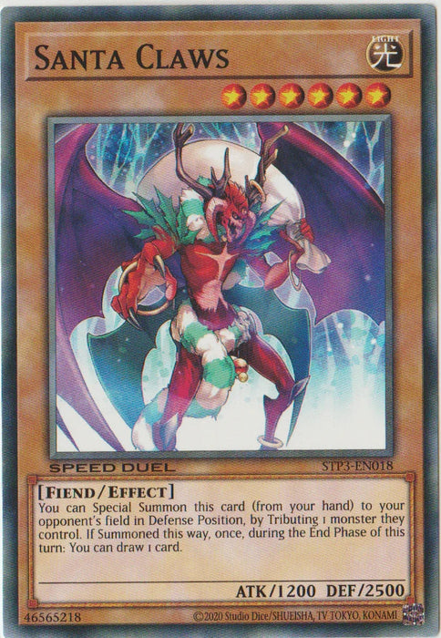 Santa Claws [STP3-EN018] Common - for just $1! 