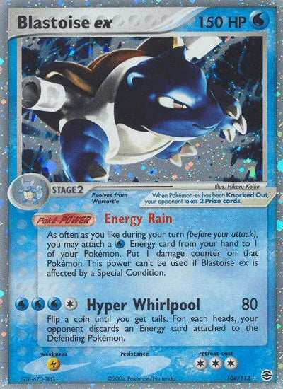 Blastoise ex (104/112) [EX: FireRed & LeafGreen] - for just $172! 